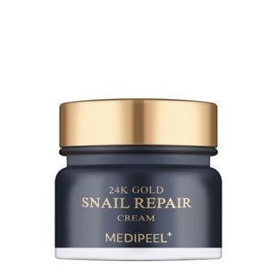 Крем для обличчя із золотом і муцином равлика Medi-Peel 24K Gold Snail Repair Cream, 50 мл 8809409345758 фото