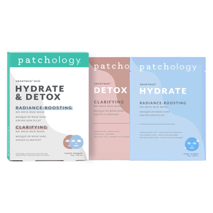 Набір масок Детокс + Зміцнююча SmartMud&trade; Duo Hydrate & Detox Sheet Masks Patchology PAT0073 фото
