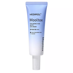 Сонцезахисний крем для обличчя Medi-Peel Hyaluronic Acid Mooltox Air Fit Sun Cream, 50 мл 8809941822199 фото