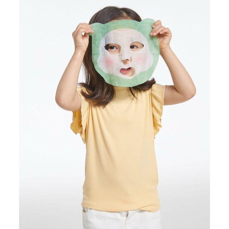 Маска тканинна заспокійлива для дітей ATOPALM Kids Froggy Mask, 1 шт 8809723787272 фото