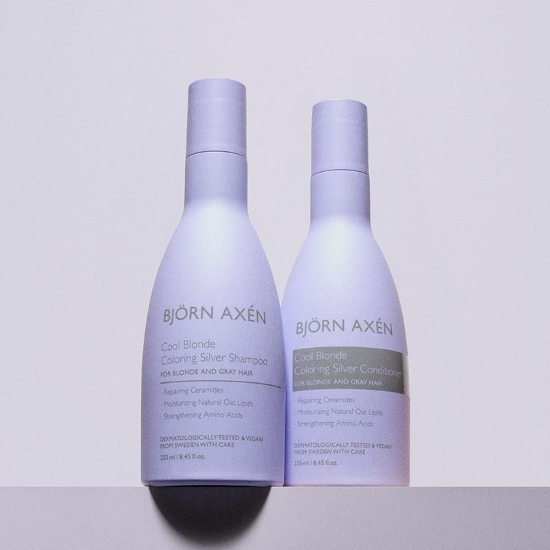 Шампунь для блонду Bjorn Axen Cool Blonde Coloring Silver Shampoo, 250 мл 7350001706153 фото