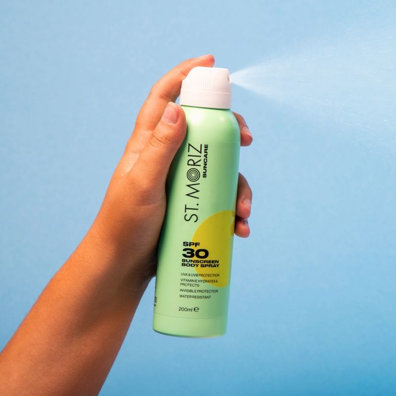 Сонцезахисний спрей для тіла St Moriz Suncare SPF 30 Body Spray, 200 мл 5060950964260 фото