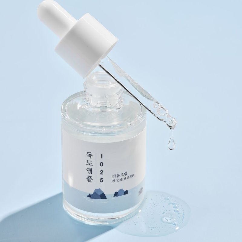 Зволожуюча сироватка для чутливої шкіри ROUND LAB 1025 Dokdo Ampoule, 45 г 8809657124860 фото