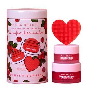 Подарунковий набір для догляду за губами &laquo;Брусниця&raquo; NCLA Beauty Winter Berries Lip Care Set, 3 в 1 860011722885 фото