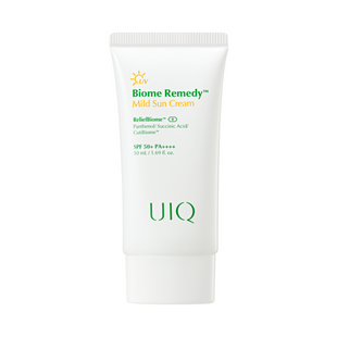 Сонцезахисний крем UIQ Biome Remedy&trade; Mild Sun Cream SPF 50+ PA++++, 50 мл 8809771750174 фото