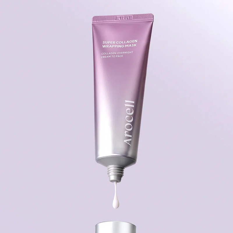 Маска-плівка з колагеном для зволоження та ліфтингу Arocell Super Collagen Wrapping Mask, 80 мл 8809710461468 фото