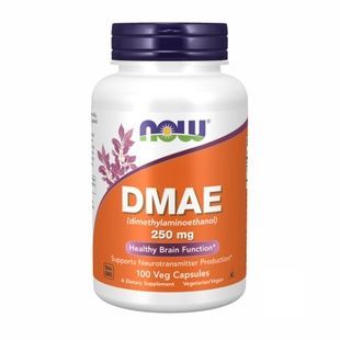 Диметиламіноетанол NOW DMAE 250mg вег. капсули, 100 шт 733739030900 фото