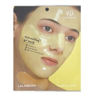 Гелева маска з вітаміном С та ніацинамідом LALARECIPE VITA Melting Gel Mask, 1 шт 8809750465785 фото