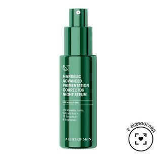 Нічна сироватка для обличчя Allies Of Skin Mandelic Pigmentation Corrector Night Serum, 30 мл 8885014070575 фото