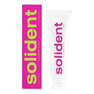 Щоденна відбілювальна зубна паста Solident Peach mint / персик-м'ята, 90 г 4823109702547 фото