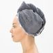Тюрбан для волосся BJORN AXEN Hair Towel Wrap Grey 7350001701158 фото 3