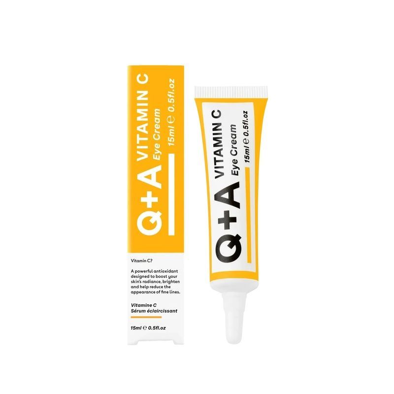 Крем для зони навколо очей Q+A Vitamin C Eye Cream, 15 мл 5060486264698 фото