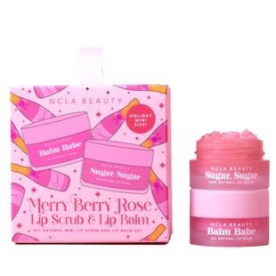 Подарунковий міні-набір &laquo;Різдвяне Розе&raquo; NCLA Beauty Merry Berry Rose Ornament Lip Care Set, 2 в 1 860011722861 фото