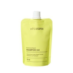 Тревел-пак шампуню для глибокого очищення Who Cares Shampoo 2.0 Fundamental Repair, 75 мл 000005749 фото