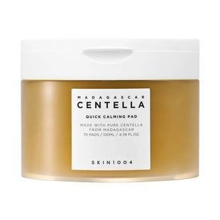 Заспокійливі пади з центеллою SKIN1004 Madagascar Centella Quick Calming Pad, 70 шт 8809913831174 фото