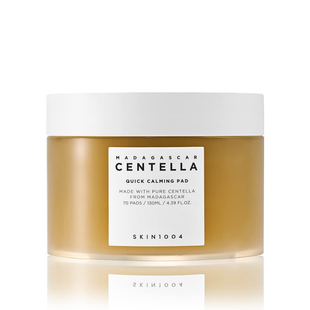 Заспокійливі пади з центеллою SKIN1004 Madagascar Centella Quick Calming Pad, 70 шт 8809576261387 фото
