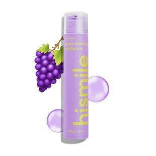 Зубна паста зі смаком виноградної жуйки Hismile Grape Bubblegum Toothpaste, 60 г 93571890 фото