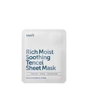 Зволожуюча тканинна маска для обличчя DEAR, KLAIRS Rich Moist Soothing Tencel Sheet Mask, 1шт 8809572890239 фото