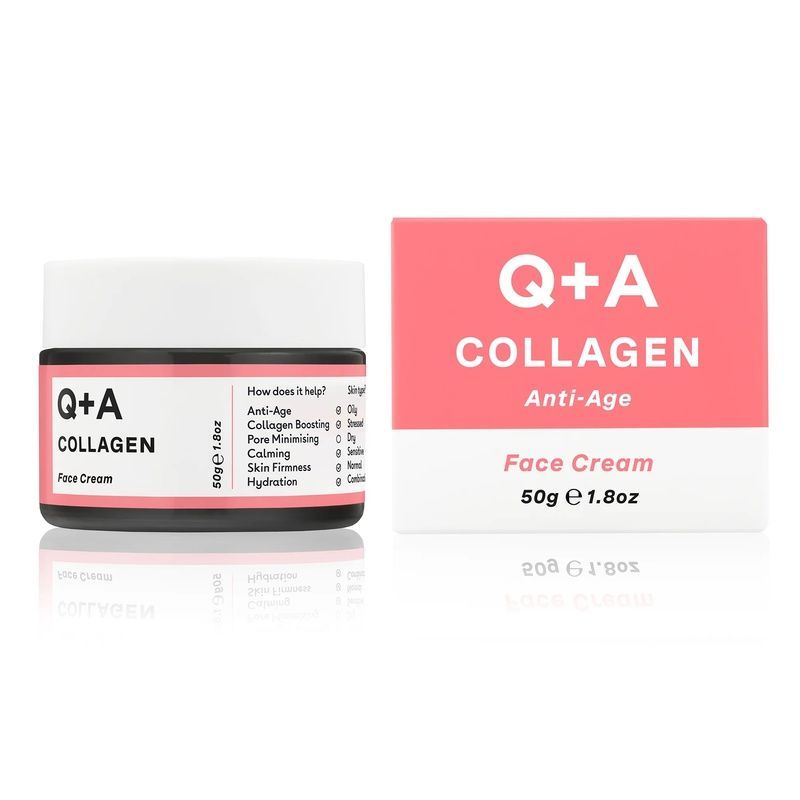 Крем для обличчя з колагеном Q+A Collagen Face Cream, 50 мл 742271477258 фото