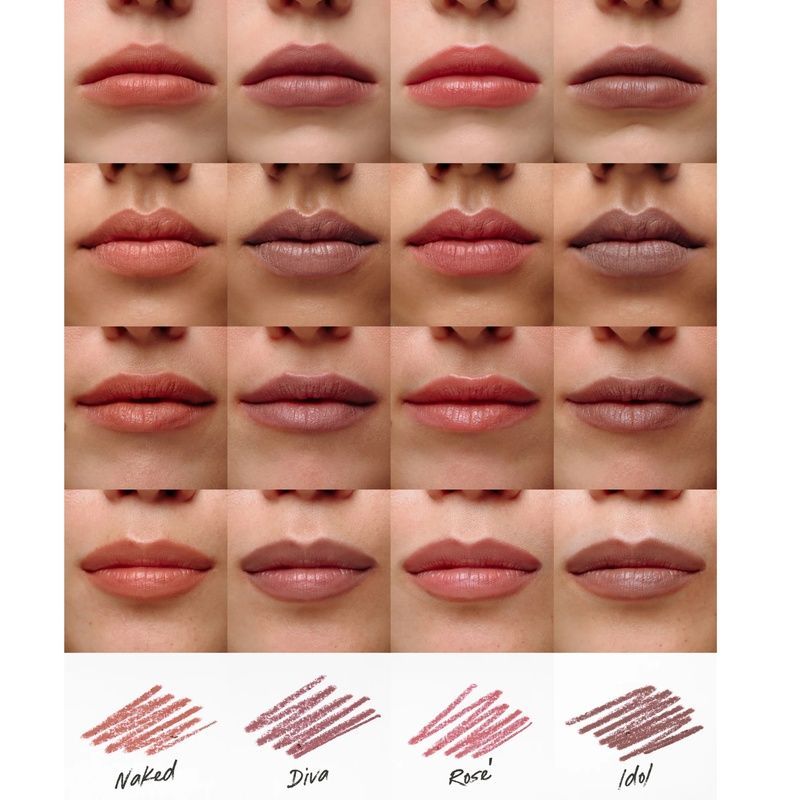 Олівець для губ UNICO LIP PENCIL with peptides DIVA, 1.14 г 0082 фото
