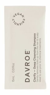 Шампунь для глибокого очищення Davroe Clarify Deep Cleansing Shampoo, 15 мл 8614 фото
