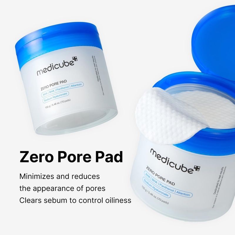 Пілінг пади для очищення та звуження пор Medicube Zero Pore Pads 2.0, 2 шт 8800256108375 фото