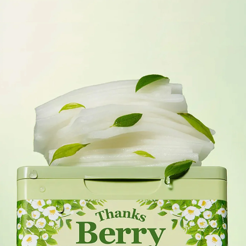 Набір тканинних масок на основі зеленого чаю Manyo Thanks Berry Green Tea Mask, 30 шт 000005812 фото