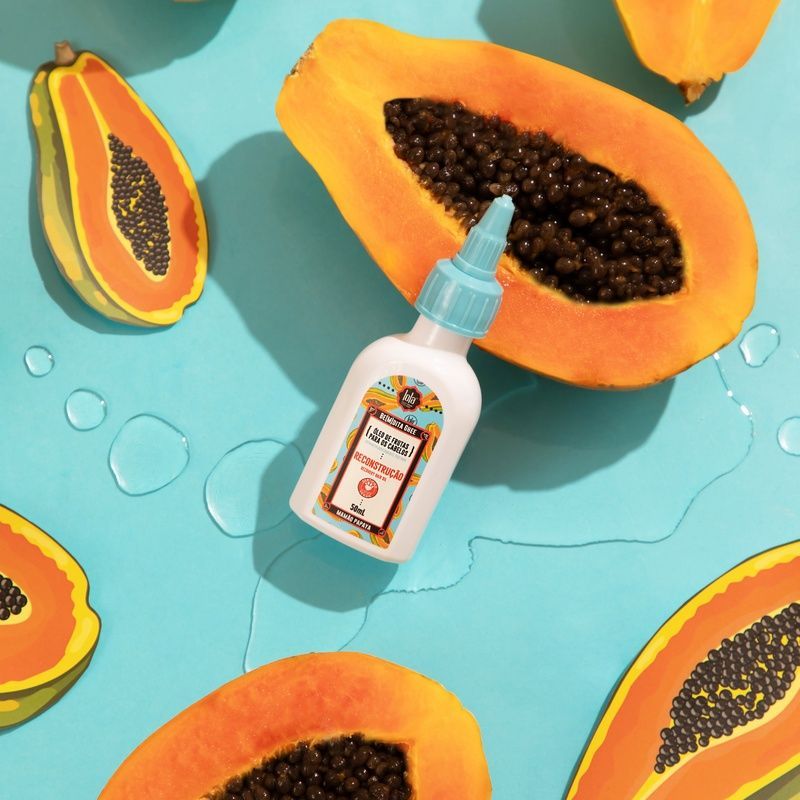 Олія для волосся відновлююча Lola From Rio Be(M)dita Ghee - &Oacute;leo Reconstru&ccedil;&atilde;o Papaya e Queratina Vegetal, 50 мл 7899572814404 фото