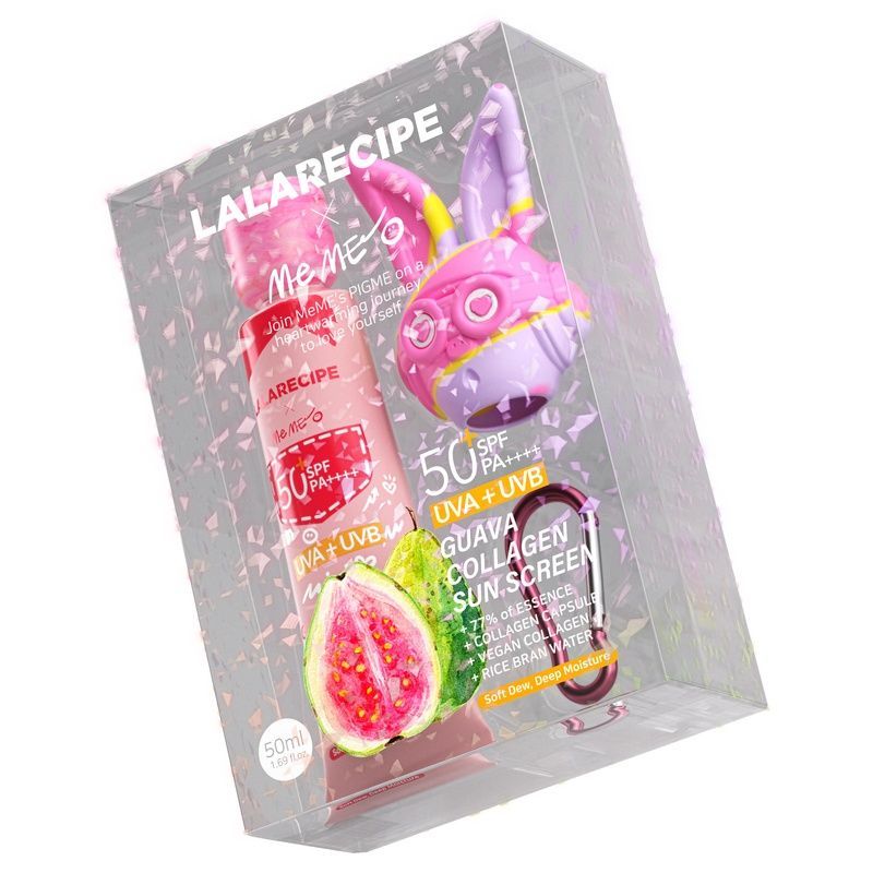 Сонцезахисний крем з екстрактом гуави Lalarecipe Guava Collagen Sun Cream, 50 мл 8800296554520 фото