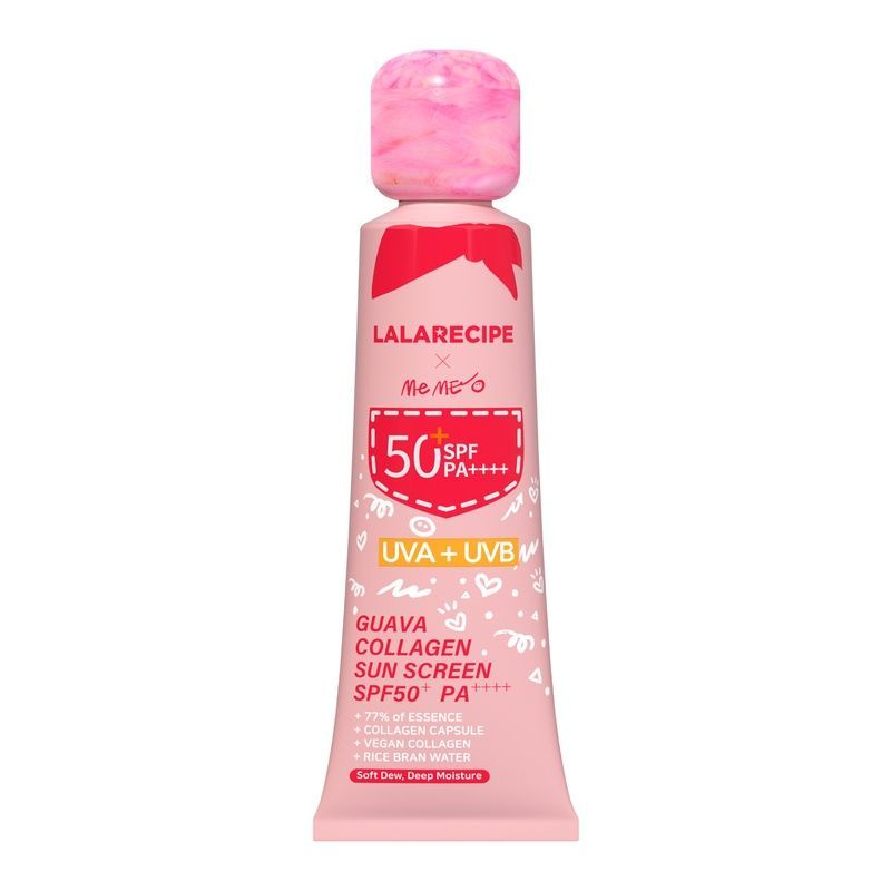 Сонцезахисний крем з екстрактом гуави Lalarecipe Guava Collagen Sun Cream, 50 мл 8800296554520 фото