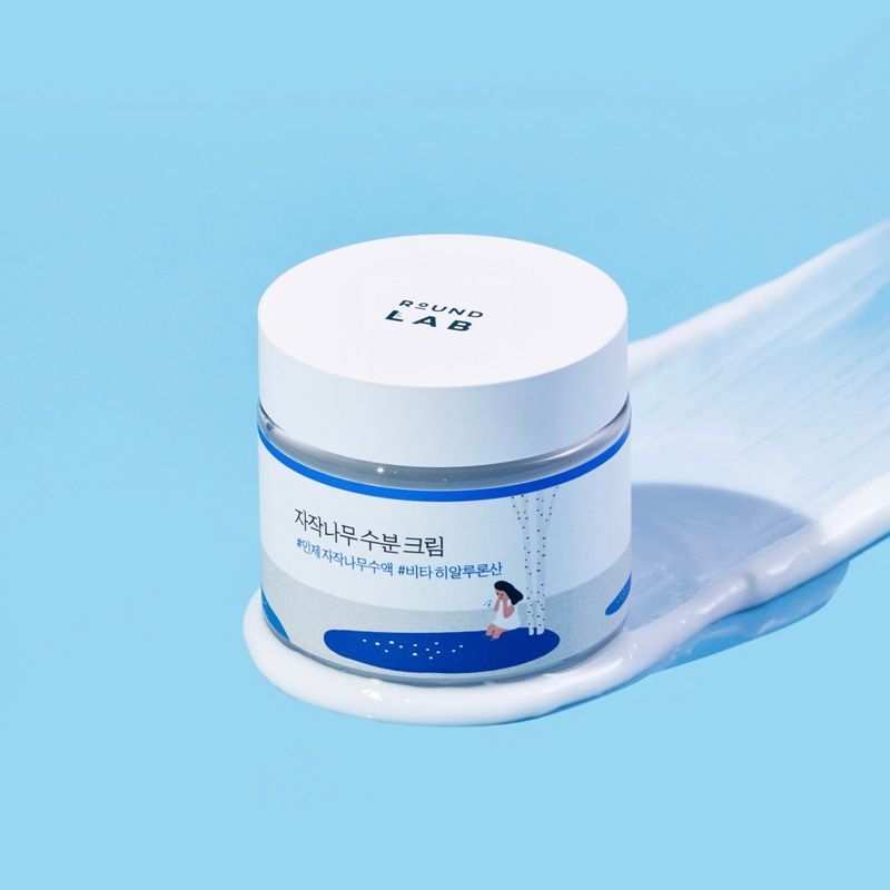 Зволожуючий крем з березовим соком ROUND LAB Birch Juice Moisturizing Cream, 80 мл 8809624726400 фото
