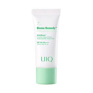 Сонцезахисний крем з зеленим тоном UIQ Biome Remedy&trade; Tone-up Sun Cream Green, 20 мл 8809771751263 фото