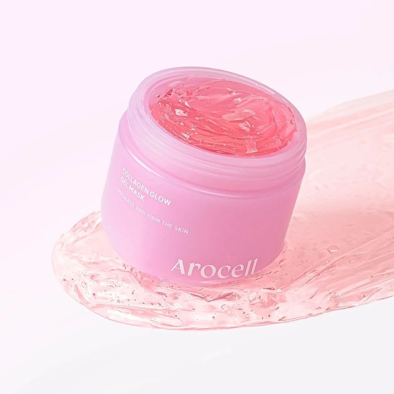 Колагенова гель-маска для сяйва шкіри Arocell Collagen Glow Gel Mask, 100 г 8809710462281 фото