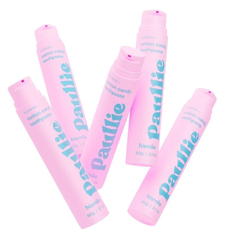 Зубна паста зі смаком цукрової вати Hismile Cotton Candy Toothpaste, 60 г 93572897 фото