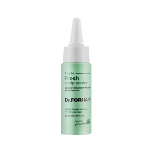 Освіжаюча маска-пілінг для очищення шкіри голови Dr. FORHAIR Phyto Fresh Scalp Scaler, 50 мл 8809485533513 фото