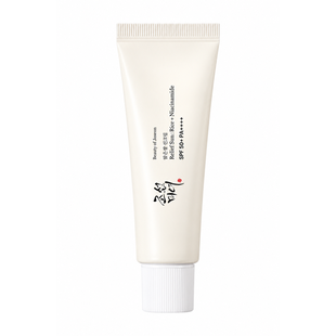 Сонцезахисний крем із ніацинамідом та екстрактом рису BEAUTY OF JOSEON Relief Sun : Rice+Niacinamide, 50 мл 8809782555508 фото