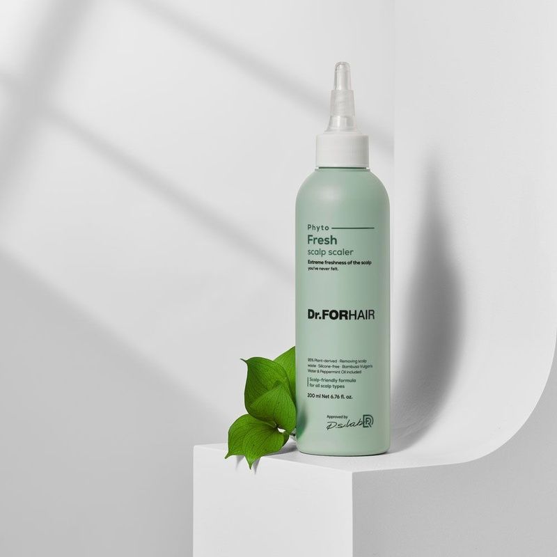 Освіжаюча маска-пілінг для очищення шкіри голови Dr. FORHAIR Phyto Fresh Scalp Scaler, 50 мл 8809485533513 фото