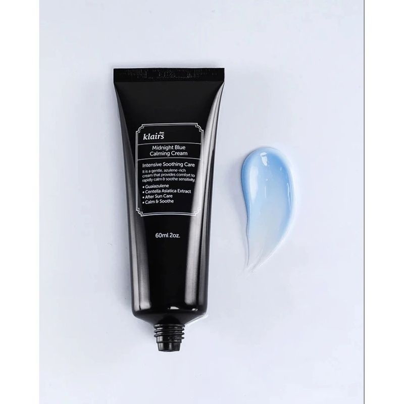 Заспокійливий крем для обличчя Dear, Klairs Midnight Blue Calming Cream, 60 мл 8809572890291 фото