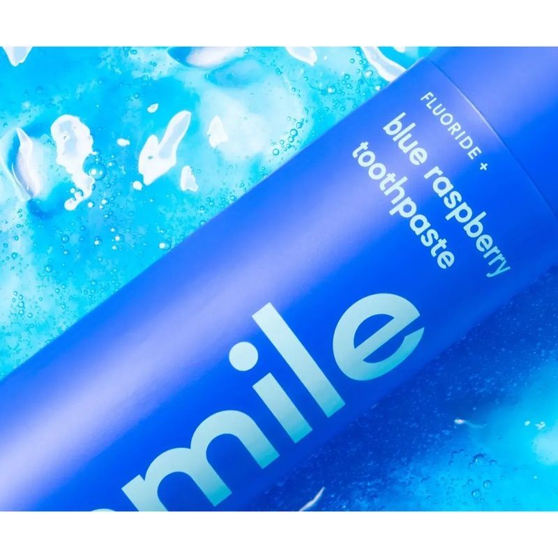 Зубна паста зі смаком блакитної малини Hismile Blue Raspberry Toothpaste, 60 г 93572903 фото