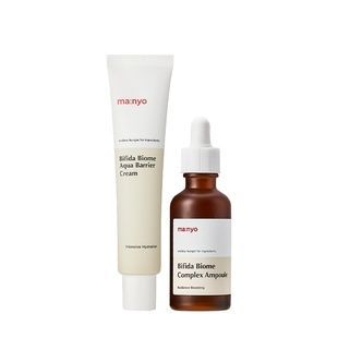 Набір бестселерів для обличчя з біфідобактеріями Manyo Bifida Biome Cream&Ampoule Set, 80 мл + 30 мл 000006027 фото