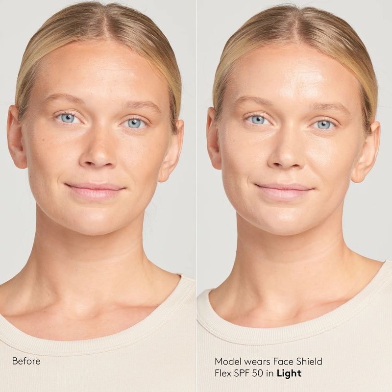 Сонцезахисний крем для обличчя з адаптивними пігментами Colorescience Sunforgattable Total Protection Face Shield Flex SPF 50 Light, 55 мл 403104510 фото