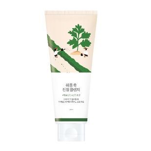 Заспокійлива очищуюча пінка з морським полином ROUND LAB MUGWORT Calming Cleanser, 150 мл 8809738593080 фото