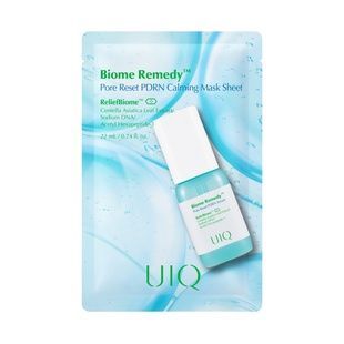 Заспокійлива тканинна маска UIQ Biome Remedy&trade; Pore Reset PDRN Calming Mask Sheet, 1 шт 8809771751614 фото