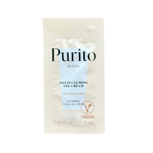 Заспокійливий крем-гель з водою насіння вівса PURITO Oat-in Calming Gel Cream, 2 мл 3309563101054 фото