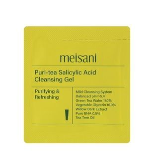 Гель для вмивання з саліциловою кислотою Meisani Puri-Tea Salicylic Acid Cleansing Gel, 2 мл 8437016160122 фото