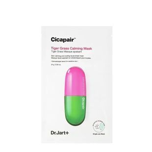 Маска тканинна заспокійлива Dr.Jart+ Cicapair Tiger Grass Calming Mask, 1 шт 000003278 фото