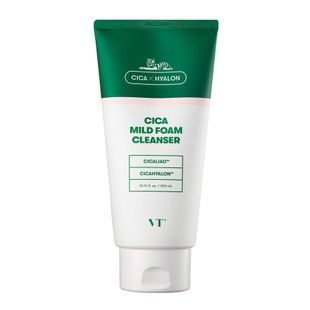 Ніжна пінка для вмивання із екстрактом центелли азіатської VT COSMETICS Cica Mild Foam Cleanser, 300 мл 8809695670114 фото