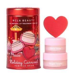 Подарунковий набір для догляду за губами &laquo;Ваніль&raquo; NCLA Beauty Holiday Carnival (Vanilla Bean) Lip Care Set, 3 в 1 860011722892 фото