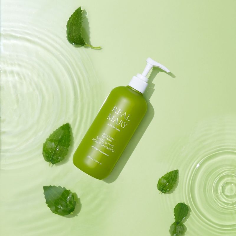 Глибоко очищувальний шампунь з соком розмарину Rated Green Real Mary Exfoliating Scalp Shampoo, 400 мл 8809514550115 фото
