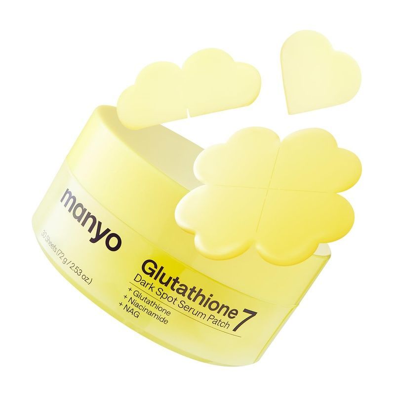 Патчі освітлювальні з глутатіоном Manyo Glutathione 7 Dark Spot Serum Patch, 30 шт 8809730959341 фото